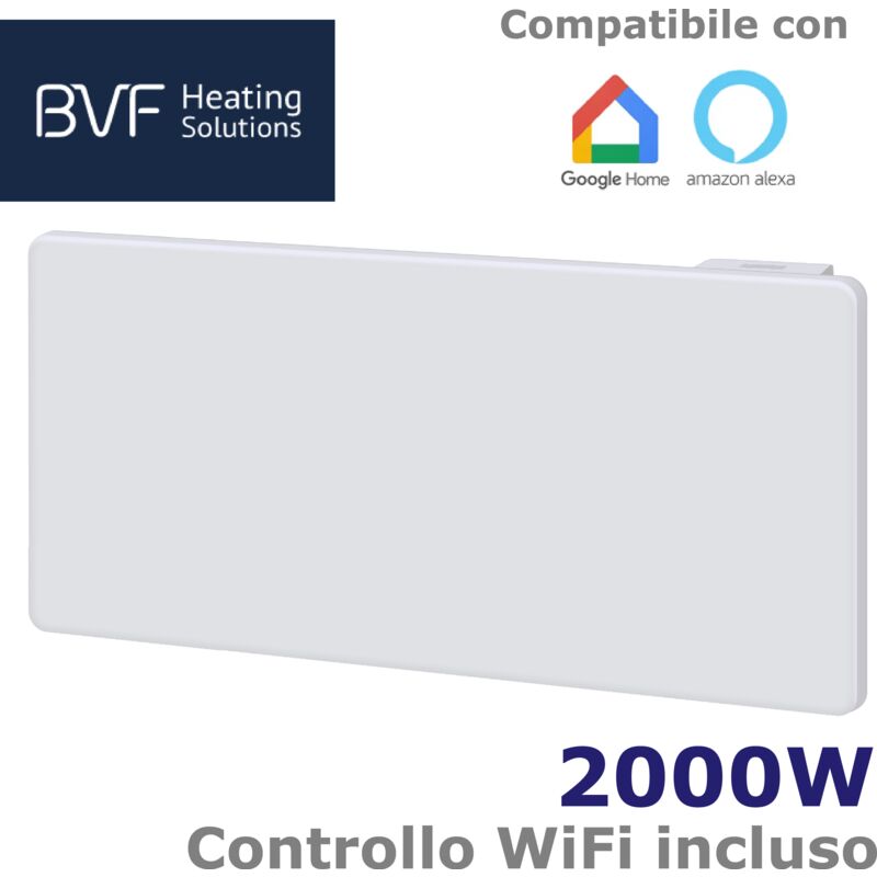 CP1WH20 Radiatore elettrico a basso consumo BVF 2000W con termostato wifi  incluso