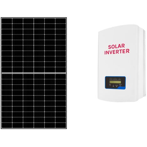 Kit fotovoltaico 1 kWp connesso in rete con pannelli ed inverter conforme  CEI0-21 1KWCEI