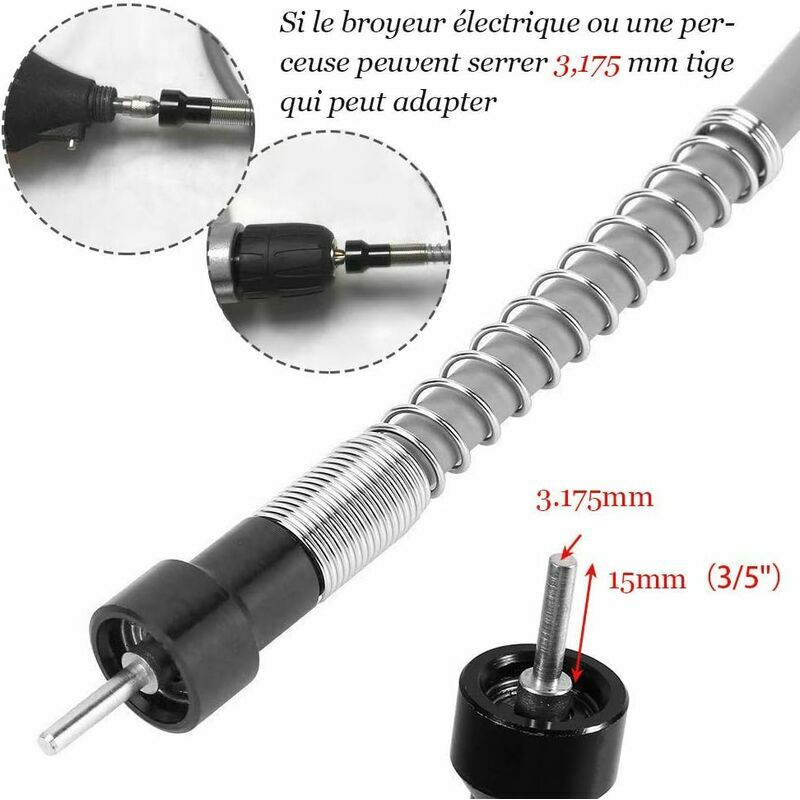 Adaptateur de bielle hexagonale, mandrin de perçage, filetage M14, disque  de polissage, connexion, accessoires de poliss