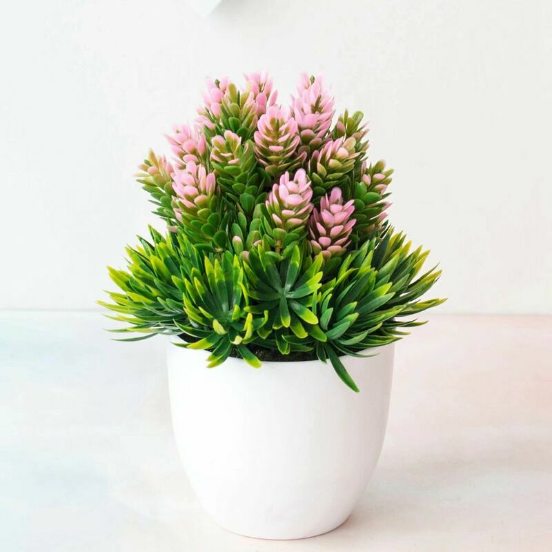 Fleurs décoratives grande plante artificielle fleur de pêcher arbre en pot  faux bonsaï magasin bureau salon décoration bricolage