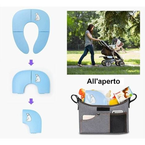 Acheter Pot de toilette pliable pour bébé, siège de toilette Portable de  voyage, nouvelle toilette Mobile pour bébé et enfants