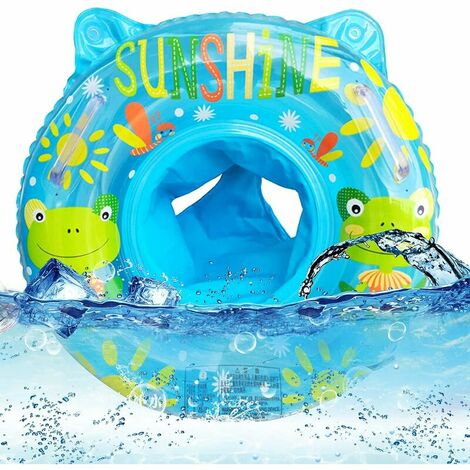 Anneau de Natation pour bébé, Bouee pour Bebe, Crabe Bébé Siège