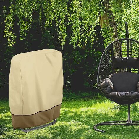 2pcs chaise de jardin housse de chaise pliante chaise longue de détente  chaise longue chaise pliante extérieur housse étanche, protection anti-UV jardin  extérieur chaise pliante housse anti-poussière housse de meubles de patio 