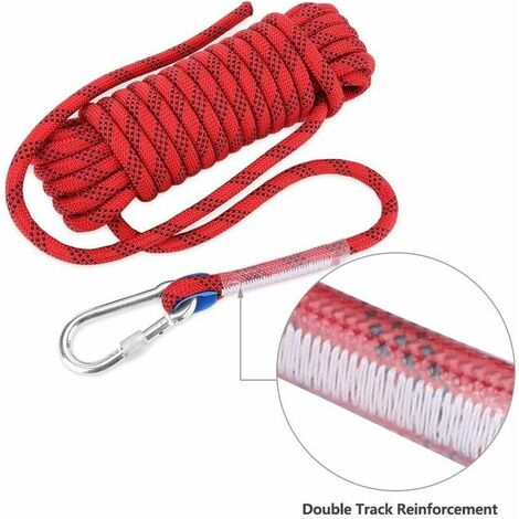 1pcs Longe de Sécurité 1.6m, Longe d'escalade de Sécurité Harnais Sangle de  Protection Antichute, Harnais de Protection pour camping