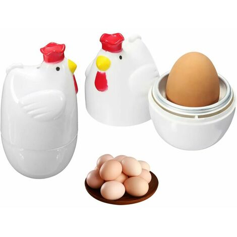 4pcs Egg Boiler Silicone Cup Mini Micro ondes Oeuf Chaudière