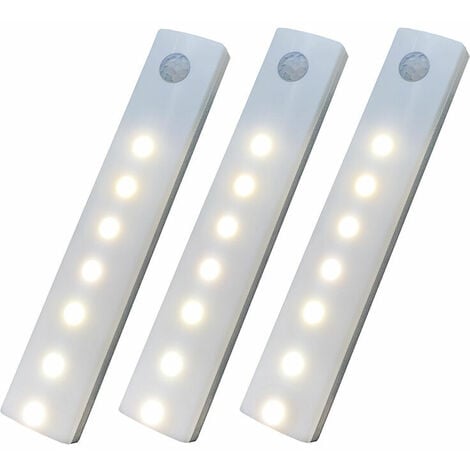 Eclairage de meuble LED Sensor Light, Lampe de Placard, Charge