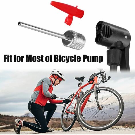 Vélo Pompe Valve Adaptateurs Connecteurs, Adaptateur De Valve Soupape De  Vélo Sur La Vanne De Voiture Sv Av Dv Balles Ballon[x291] - Cdiscount Sport