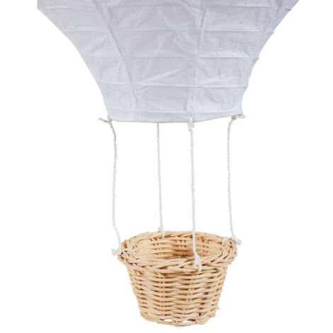 Suspension Montgolfière Papier (D30 Cm) Fanions Multicolore - Mon Décor Belle