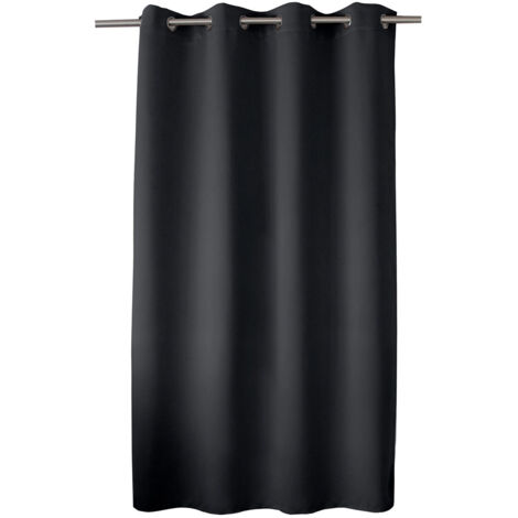 Rideau occultant OBSKUR 140 x 180 cm coloris GRIS FONCE
