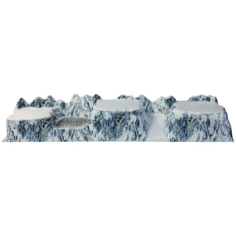 Couverture De Neige LED Pour Village De Noël - 180x45 Cm - Alimentée Par Piles - 8 Modes De Lumière - Neige Artificielle Scintillante - Décoration De Table Ou De Sapin