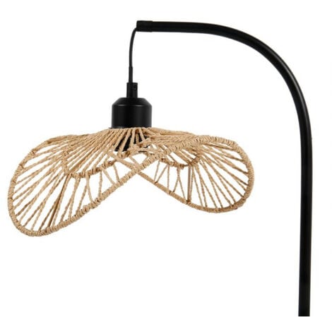Lampe corde et métal Ozana - Ostaria