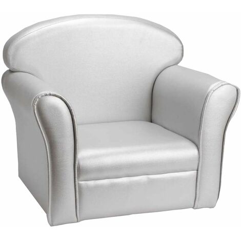 Fauteuil Club Enfant Silver Amadeus Silver