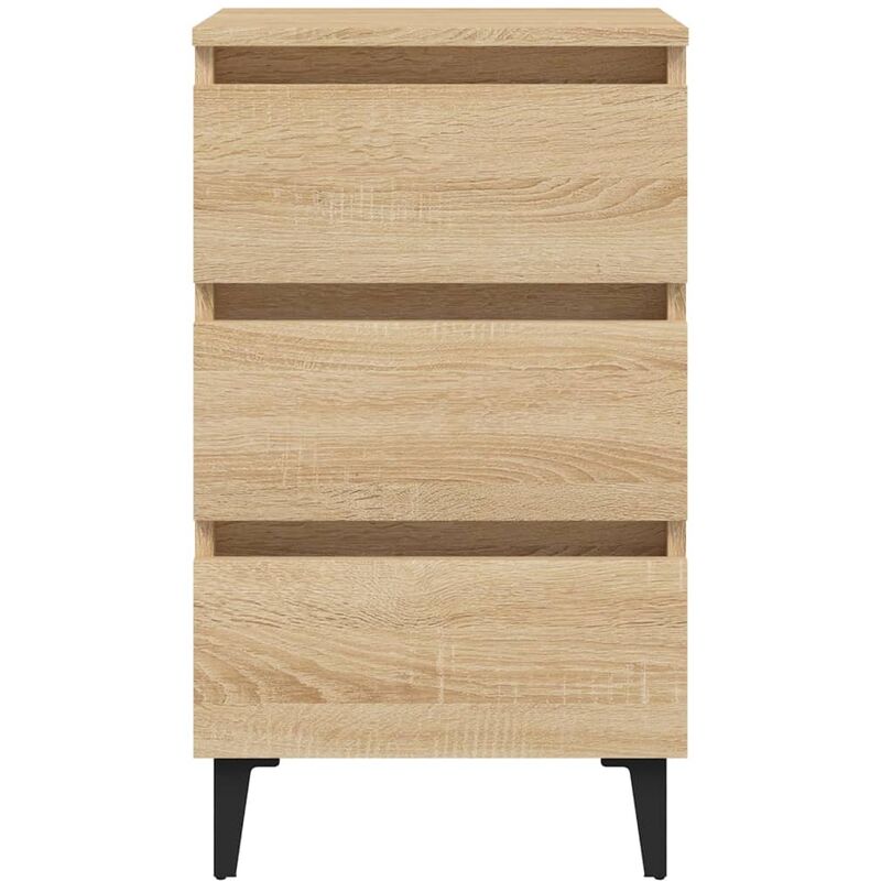 lvssiao Mueble Auxiliar Dormitorio, Mesita de Noche con Patas Madera Maciza  Gris Sonoma 40x35x69 cm Mueble Auxiliar Salón Mesilla de Noche para  Dormitorio Salón Habitación : : Hogar y cocina