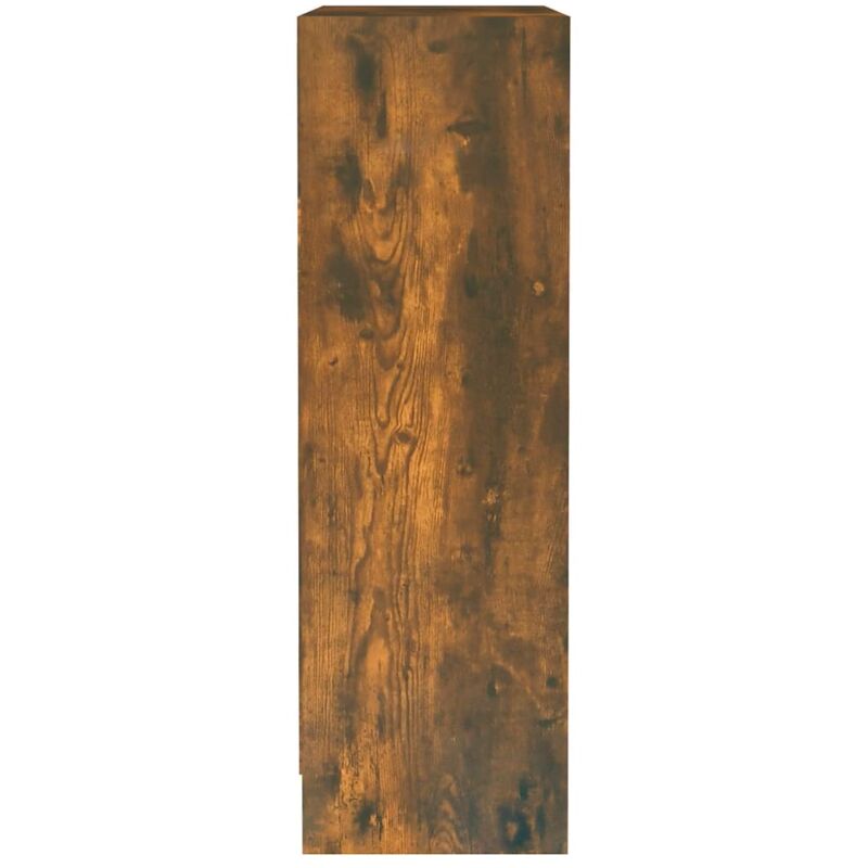 Estantería madera contrachapada color roble ahumado 36x30x171cm -  referencia Mqm-815534
