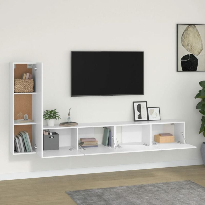  Armario de TV de estilo industrial con cajones y estantes,  soporte de TV de madera, mueble de centro de entretenimiento multimedia  para sala de estar y dormitorio, 43.3 x 11.8 x