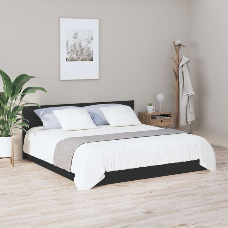 Maison Exclusive Cabecero de cama madera contrachapada blanco 120x1,5x80 cm