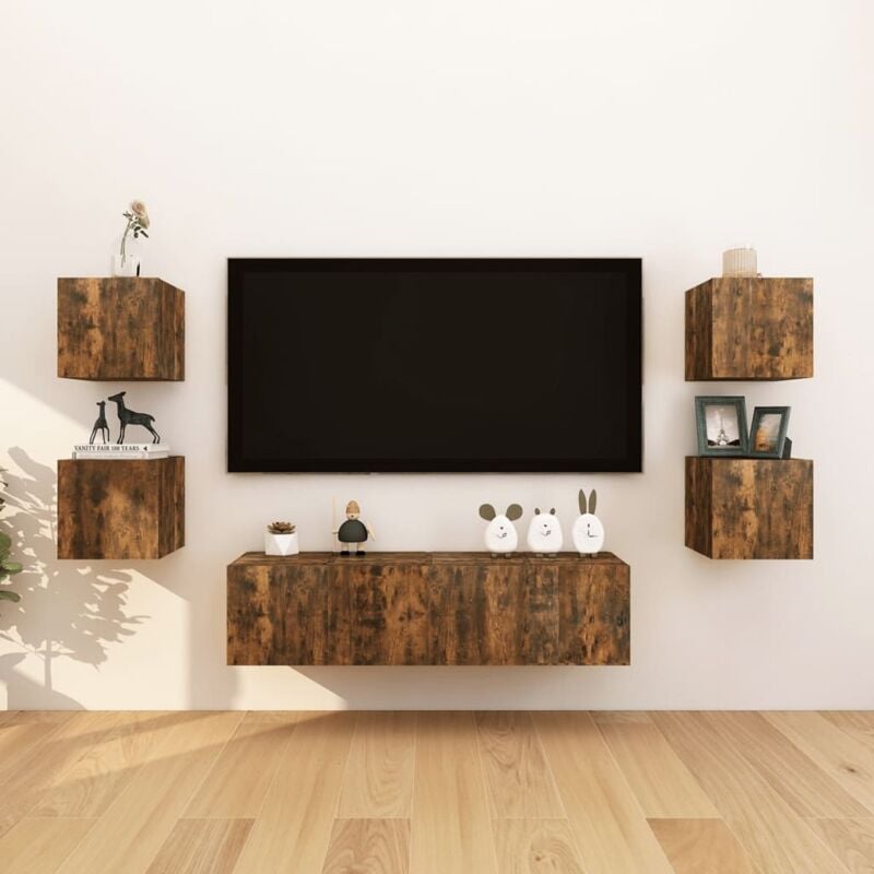 Mueble TV roble 180 Unite Roble - Kenay Home – Bechester