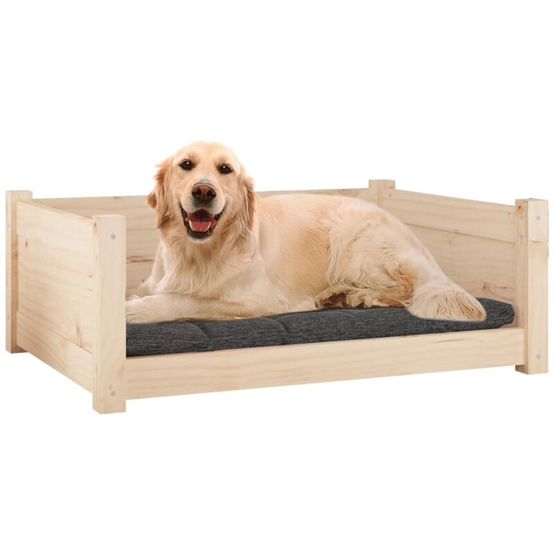 Venta de camas discount para perros de madera