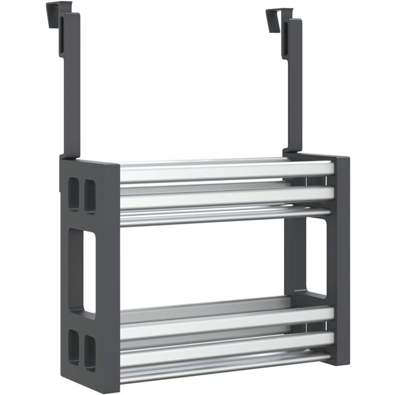 Organizador para debajo de fregadero aluminio 34x12x26 cm vidaXL257789