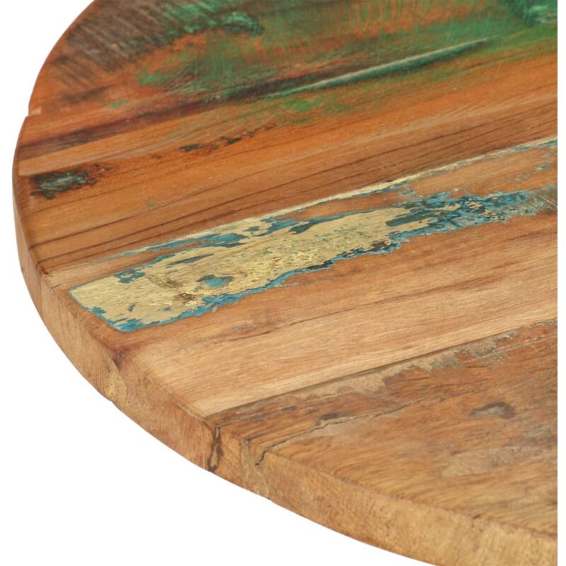 Marco redondo liso - 43cm - Soporte de madera