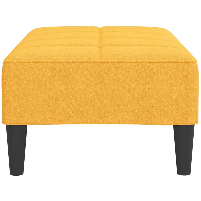 Puff Taburete 40x40 - Polipiel Amarillo