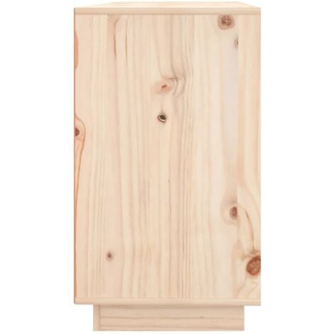Maison Exclusive Aparador de madera maciza de pino 111x34x60 cm
