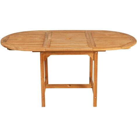 Mesa de Jardín Extensible en Madera (160-210x90 cm) Tenay - SKLUM