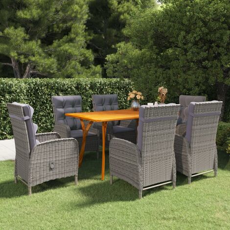 Sillas de patio al aire libre silla de mimbre – Sillas de comedor de ratán,  sillas de porche, sillas de club exteriores con respaldo alto y asiento