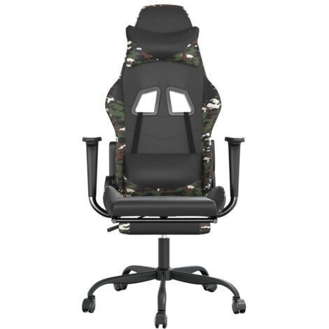 Todeco Gaming Silla Masaje con Luz LED Gamer Silla PC Oficina Silla  Ordenador ergonómica Inclinación y Altura Ajustable Giratorio 360º con  Reposacabezas y Almohadilla Lumbar De Masaje, Rojo : : Hogar y