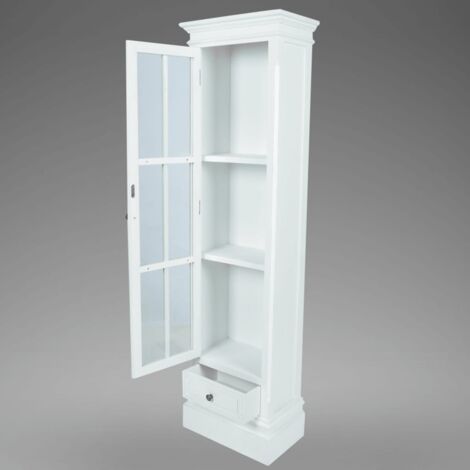 Estantería para Libros  Librería  moderna con 3 estantes de madera blanca ES94555A