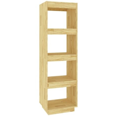 Estantería para Libros Librería Divisor de espacios madera de pino  40x35x135 cm ES40164A