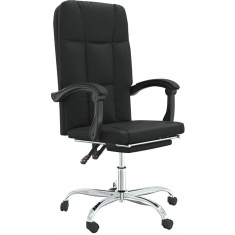 SONGMICS Silla de Oficina Ergonómica Negro