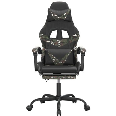 Todeco Gaming Silla Masaje con Luz LED Gamer Silla PC Oficina Silla  Ordenador ergonómica Inclinación y Altura Ajustable Giratorio 360º con  Reposacabezas y Almohadilla Lumbar De Masaje, Rojo : : Hogar y