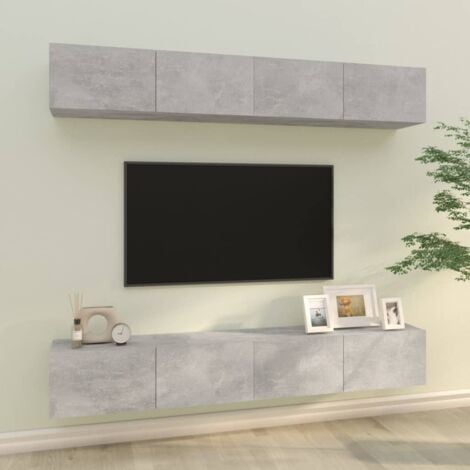 Armarios de TV suspendidos minimalistas modernos para sala de