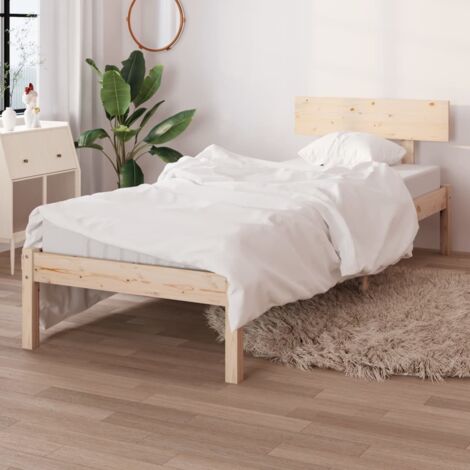 Maison Exclusive Estructura de cama madera maciza individual