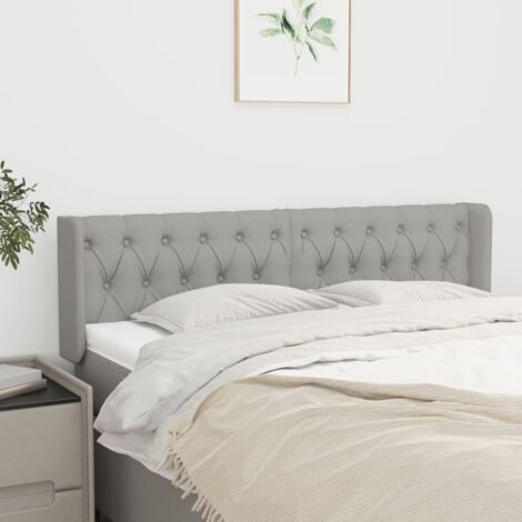 Cabecera de cama tamaño Queen para montar en la pared con cabecero de lino  Queen solo altura ajustable beige cabecero para dormitorio (beige, Queen)