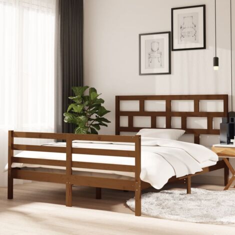 Maison Exclusive Estructura de cama madera maciza 150x200 cm