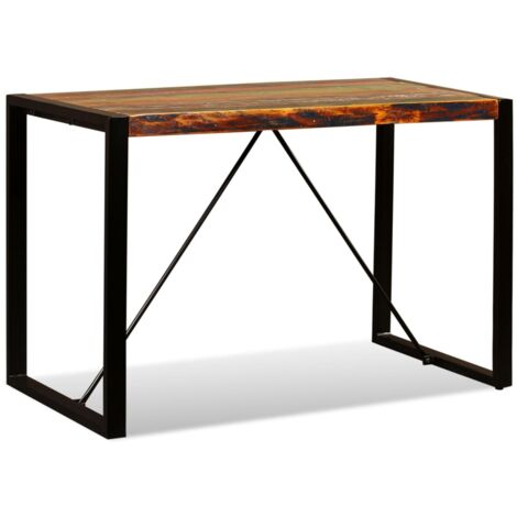 TANZEM Mesa Comedor, Mesa Cocina, Mesa Salon Comedor, Mueble Comedor, Mesa  Auxiliares, Mesita Comedor, Mesa Multifuncional, Madera contrachapada Roble  Ahumado 140x74,5x76 cm : : Hogar y cocina