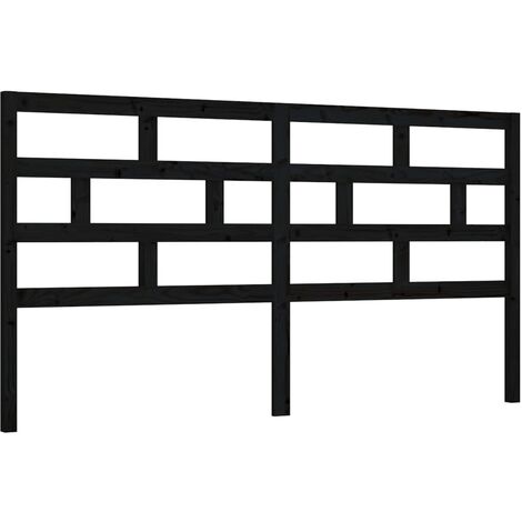Cabecero De Cama De Madera Maciza De Pino - 165.5x100 Cm, Estilo Rústico, Para Dormitorio Principal O Invitados