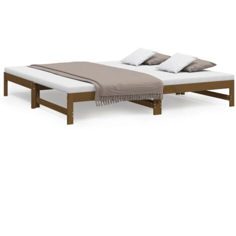  Merax Sofá cama Montessori extensible de madera con