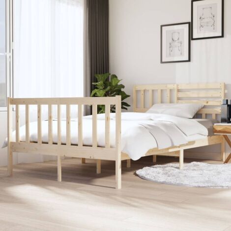 Marco de Cama,Camas para adulto,Estructura de cama madera maciza