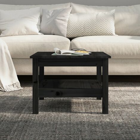 LACK Mesa auxiliar, negro-marrón, 55x55 cm - IKEA