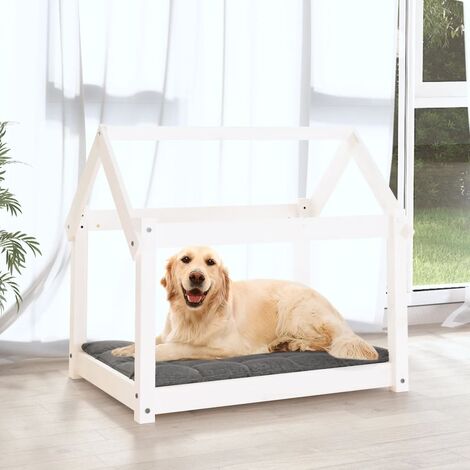 Cama para perros de madera new arrivals