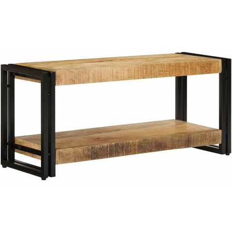 Mueble Salon para la TV madera maciza de mango 90x30x40 cm vidaXL