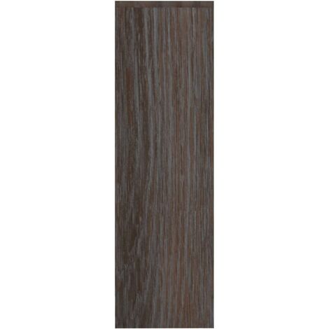 vidaXL Mueble zapatero pared contrachapada marrón roble 100x35x38 cm