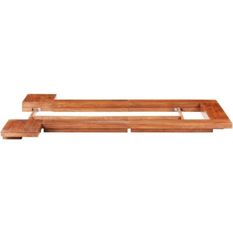 Estructura para futón japonés madera maciza de acacia 100x200 cm  vidaXL197766