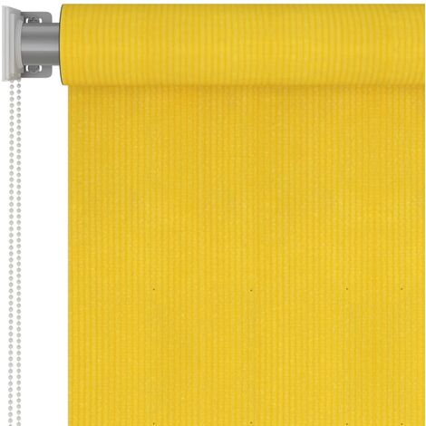 Maison Exclusive Persiana enrollable de exterior 160x230 cm amarillo
