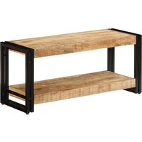 Mueble Salon para la TV madera maciza de mango 90x30x40 cm vidaXL
