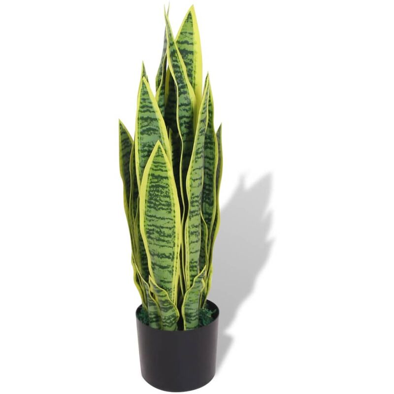 Emerald Pianta Artificiale Sansevieria in Vaso 60 cm