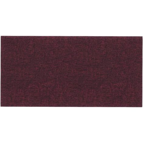 Unico Design Pannelli Murali 12 pz Viola 60x30 cm in Tessuto 2,16 m² 60x30  cm